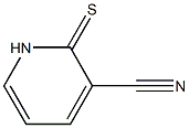 2-thioxo-1,2-dihydropyridine-3-carbonitrile Struktur