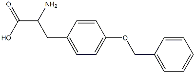 2-amino-3-[4-(benzyloxy)phenyl]propanoic acid Struktur