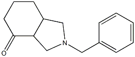 2-benzyloctahydro-4H-isoindol-4-one Struktur