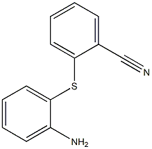 2-[(2-aminophenyl)sulfanyl]benzenecarbonitrile Struktur