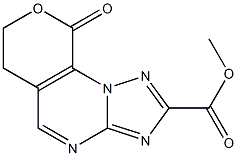 methyl 9-oxo-6,9-dihydro-7H-pyrano[4,3-e][1,2,4]triazolo[1,5-a]pyrimidine-2-carboxylate Struktur