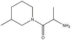 1-(3-methylpiperidin-1-yl)-1-oxopropan-2-amine Struktur