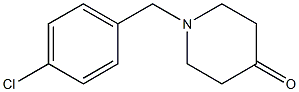 1-(4-chlorobenzyl)piperidin-4-one Struktur