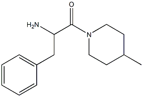 1-(4-methylpiperidin-1-yl)-1-oxo-3-phenylpropan-2-amine Struktur