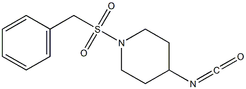 1-(benzylsulfonyl)-4-isocyanatopiperidine Struktur