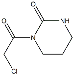 1-(chloroacetyl)tetrahydropyrimidin-2(1H)-one Struktur