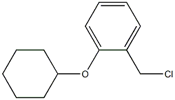 1-(chloromethyl)-2-(cyclohexyloxy)benzene Struktur