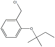 1-(chloromethyl)-2-[(2-methylbutan-2-yl)oxy]benzene Struktur