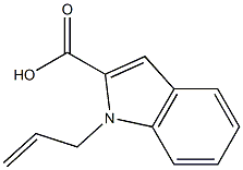 1-(prop-2-en-1-yl)-1H-indole-2-carboxylic acid Struktur