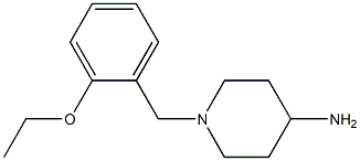 1-[(2-ethoxyphenyl)methyl]piperidin-4-amine Struktur