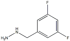 1-[(3,5-difluorophenyl)methyl]hydrazine Struktur