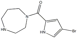 1-[(4-bromo-1H-pyrrol-2-yl)carbonyl]-1,4-diazepane Struktur