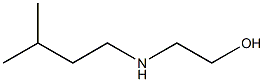 2-[(3-methylbutyl)amino]ethan-1-ol Struktur