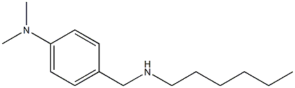 4-[(hexylamino)methyl]-N,N-dimethylaniline Struktur