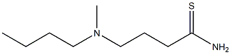 4-[butyl(methyl)amino]butanethioamide Struktur