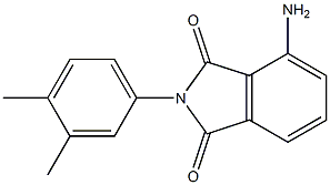 4-amino-2-(3,4-dimethylphenyl)-2,3-dihydro-1H-isoindole-1,3-dione Struktur