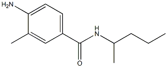 4-amino-3-methyl-N-(pentan-2-yl)benzamide Struktur