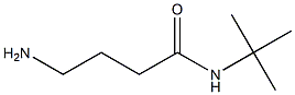 4-amino-N-(tert-butyl)butanamide Struktur