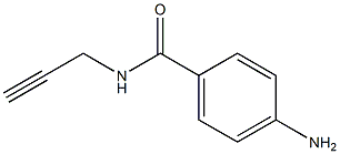 4-amino-N-prop-2-ynylbenzamide Struktur