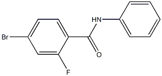 4-bromo-2-fluoro-N-phenylbenzamide Struktur