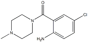 4-chloro-2-[(4-methylpiperazin-1-yl)carbonyl]aniline Struktur