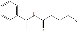 4-chloro-N-(1-phenylethyl)butanamide Struktur