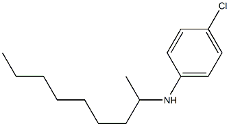 4-chloro-N-(nonan-2-yl)aniline Struktur