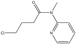 4-chloro-N-methyl-N-(pyridin-2-yl)butanamide Struktur