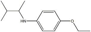 4-ethoxy-N-(3-methylbutan-2-yl)aniline Struktur