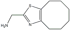 4H,5H,6H,7H,8H,9H-cycloocta[d][1,3]thiazol-2-ylmethanamine Struktur