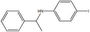 4-iodo-N-(1-phenylethyl)aniline Struktur