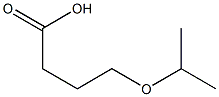 4-isopropoxybutanoic acid Struktur