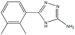 5-(2,3-dimethylphenyl)-4H-1,2,4-triazol-3-amine Struktur