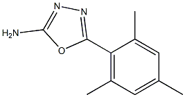 5-(2,4,6-trimethylphenyl)-1,3,4-oxadiazol-2-amine Struktur