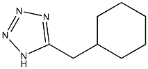 5-(cyclohexylmethyl)-1H-1,2,3,4-tetrazole Struktur