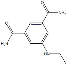 5-(ethylamino)benzene-1,3-dicarboxamide Struktur