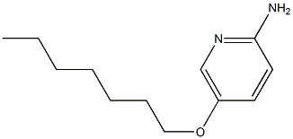 5-(heptyloxy)pyridin-2-amine Struktur