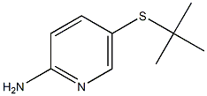 5-(tert-butylsulfanyl)pyridin-2-amine Struktur