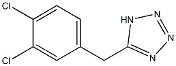 5-[(3,4-dichlorophenyl)methyl]-1H-1,2,3,4-tetrazole Struktur