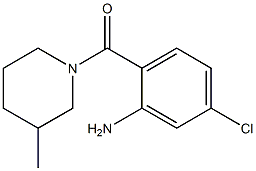 5-chloro-2-[(3-methylpiperidin-1-yl)carbonyl]aniline Struktur