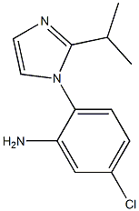 5-chloro-2-[2-(propan-2-yl)-1H-imidazol-1-yl]aniline Struktur