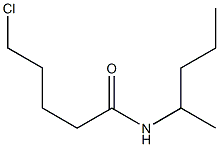 5-chloro-N-(pentan-2-yl)pentanamide Struktur