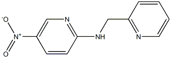 5-nitro-N-(pyridin-2-ylmethyl)pyridin-2-amine Struktur