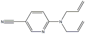 6-(diallylamino)nicotinonitrile Struktur