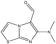 6-(dimethylamino)imidazo[2,1-b][1,3]thiazole-5-carbaldehyde Struktur