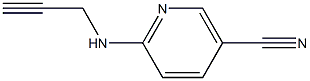 6-(prop-2-ynylamino)nicotinonitrile Struktur