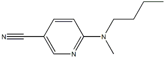 6-[butyl(methyl)amino]nicotinonitrile Struktur