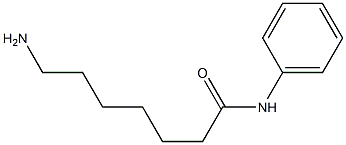 7-amino-N-phenylheptanamide Struktur