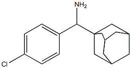 adamantan-1-yl(4-chlorophenyl)methanamine Struktur