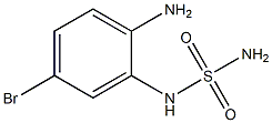 amino-N-(2-amino-4-bromophenyl)sulfonamide Struktur